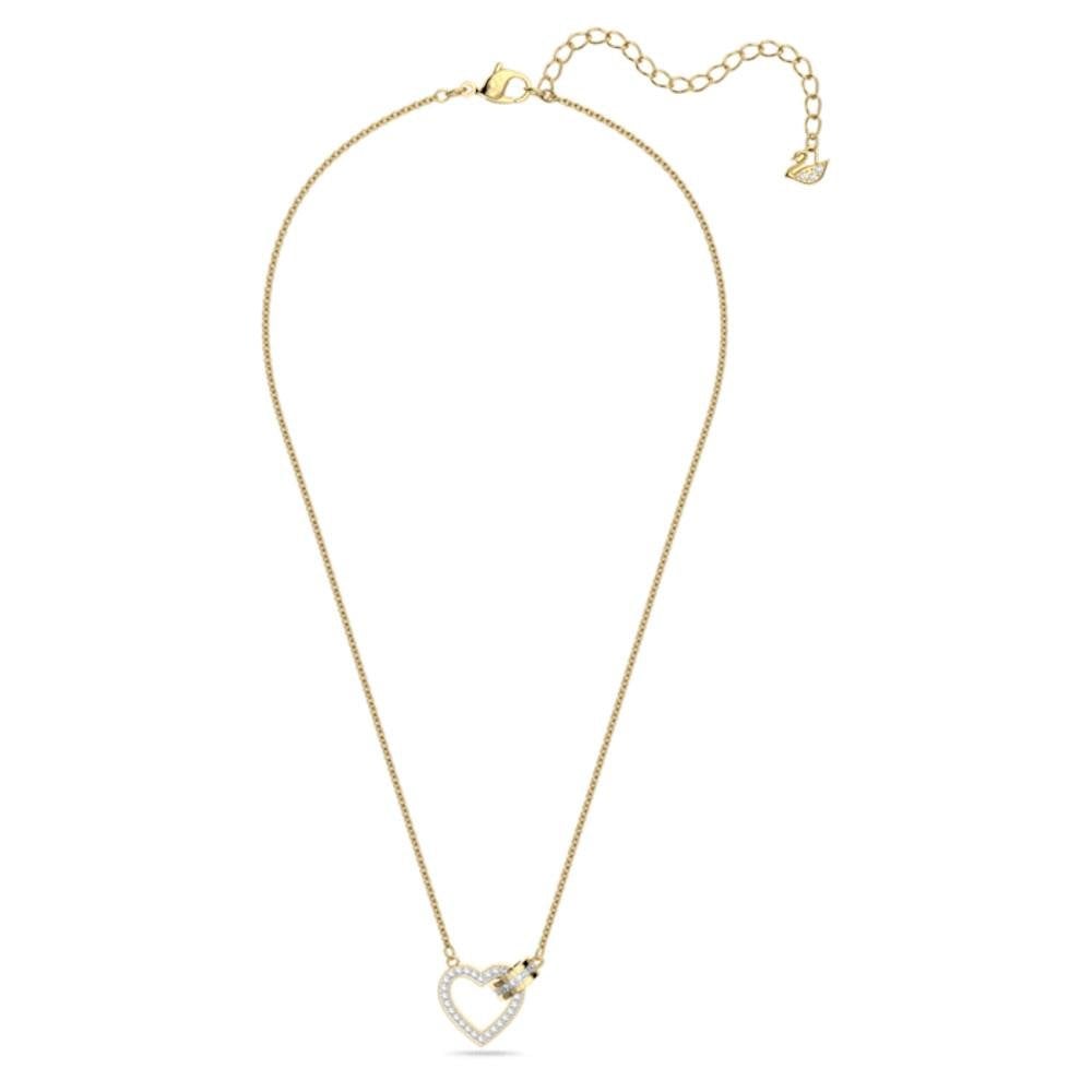 Swarovski Lovely Heart Gold Tone Pendant