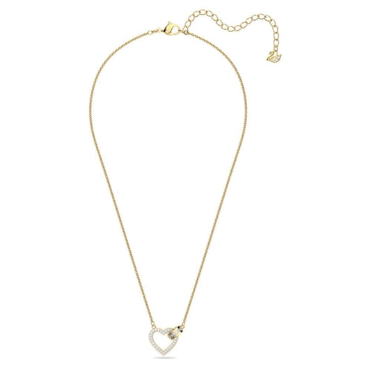 Swarovski Lovely Heart Gold Tone Pendant