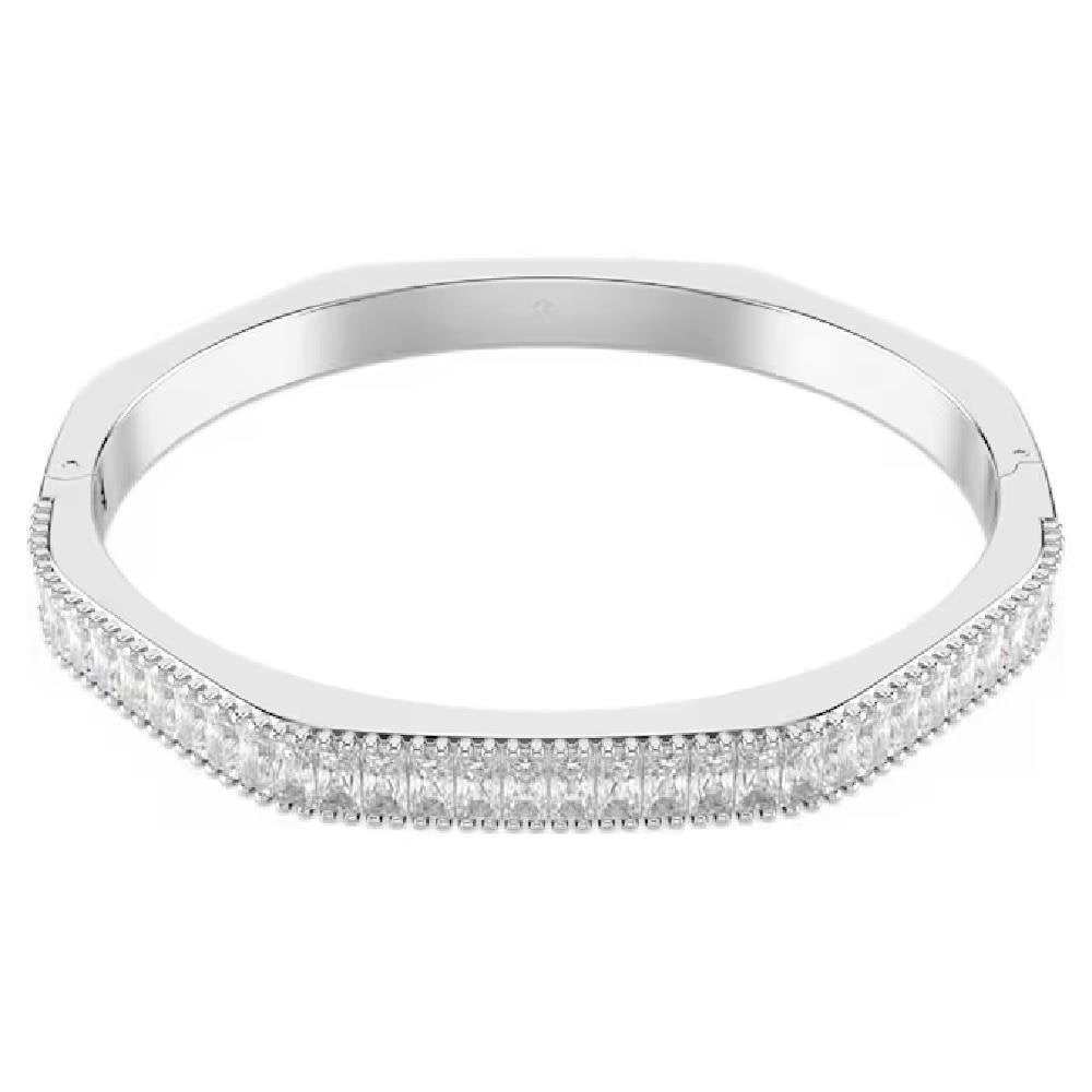Swarovski Matrix Baguette Cut Bangle, Size Small