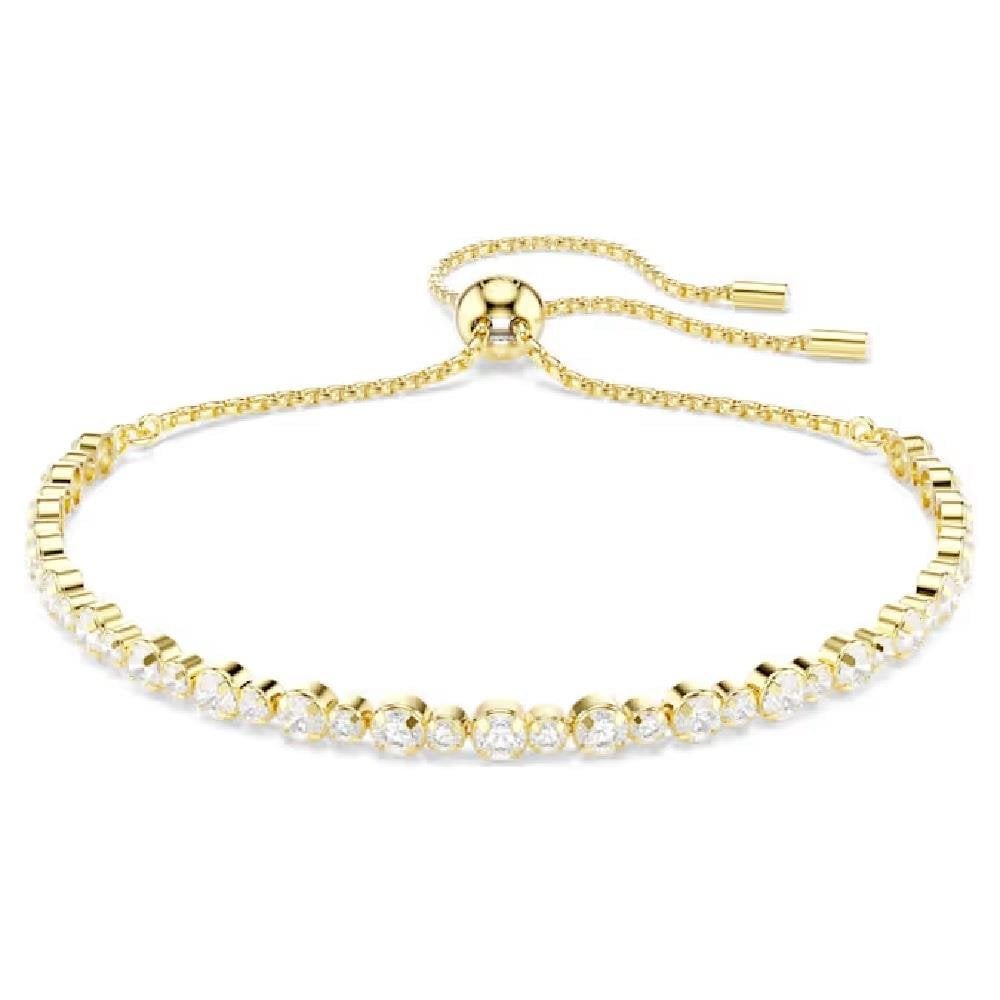 Swarovski Matrix Gold Plated Tennis Bracelet