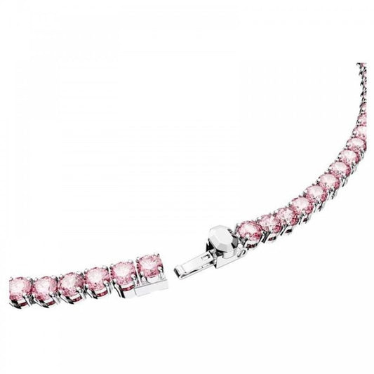 Swarovski Matrix Purple Tennis Necklace