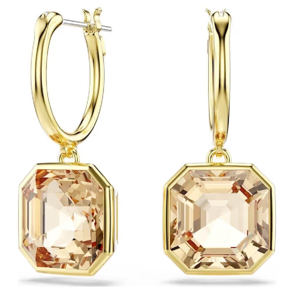 Swarovski Millenia Caramel Drop Earrings