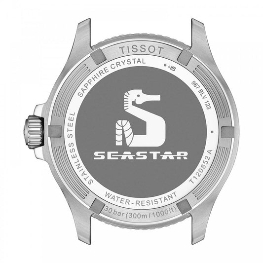 Tissot Gents Seastar 1000 Black Quartz Watch