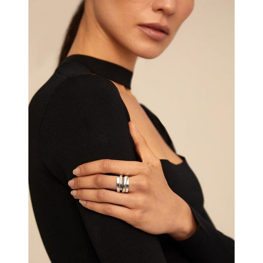 UNOde50 Maratua Island Silver Plated Ring Size 21