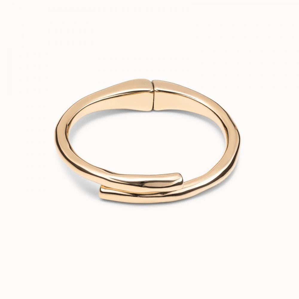 UNOde50 Meeting Point Gold Plated Bangle Medium