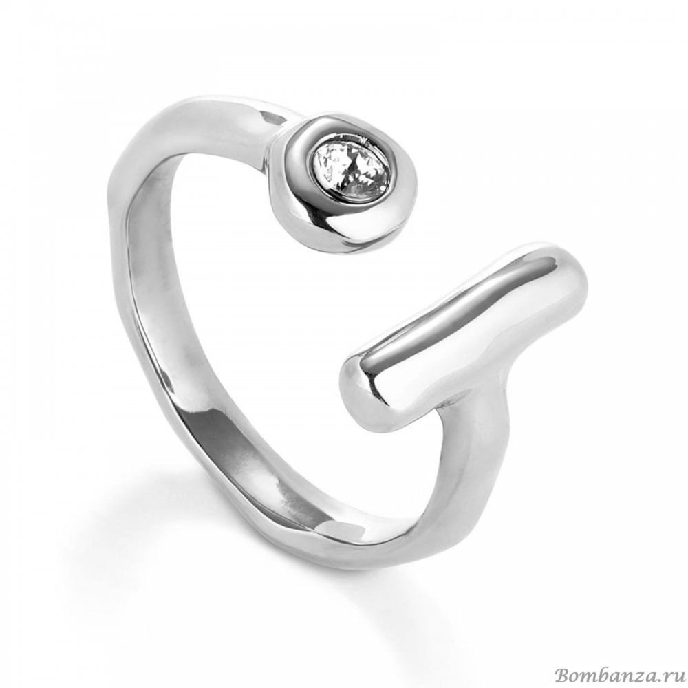 UNOde50 Ser Indomable Ring White Topaz Size 15