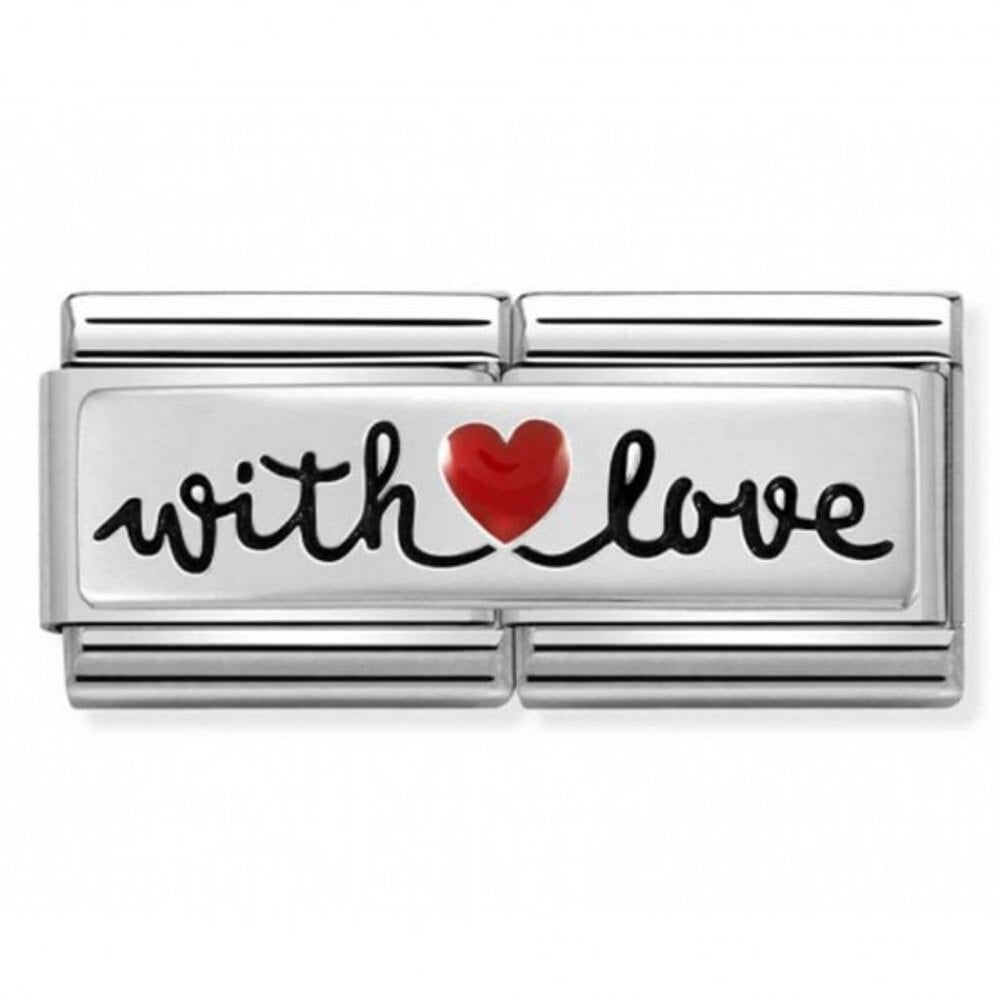 With Love Heart Double Link