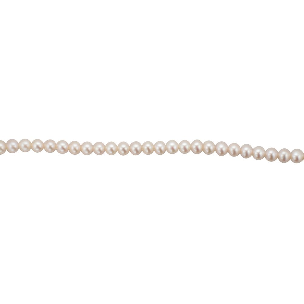 14ct 6.5mm White Cultured Pearl Necklace