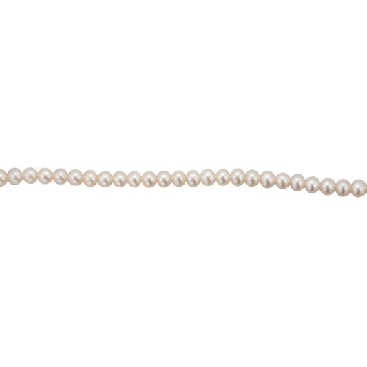 14ct 6.5mm White Cultured Pearl Necklace