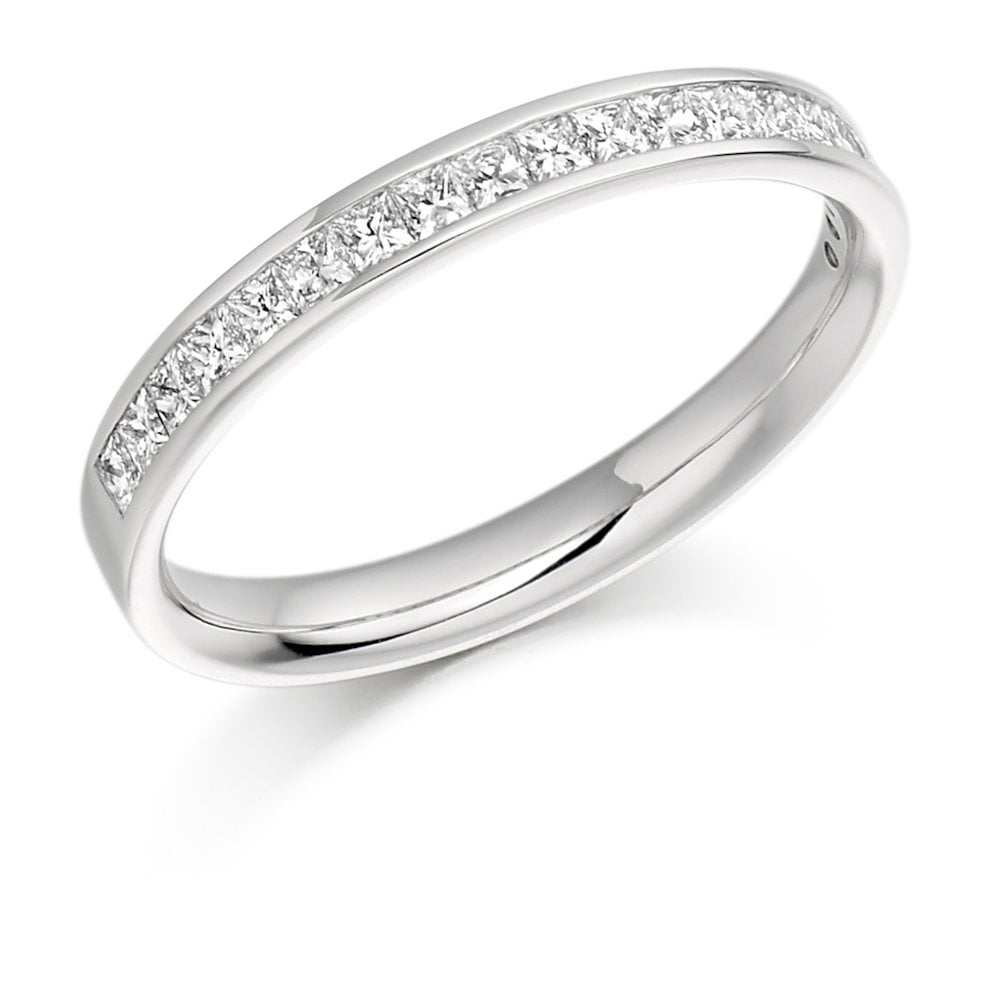 18ct W/G Diamond  0.50ct Wedding/Eternity Ring