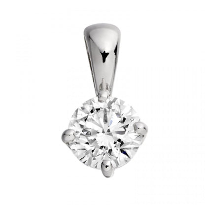 18ct White Gold 0.25ct Diamond Pendant