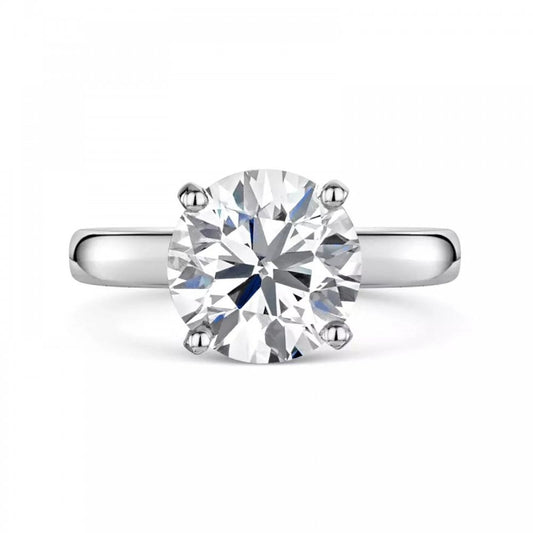 18ct White Gold 1.04ct Lab Grown Diamond Ring Size M
