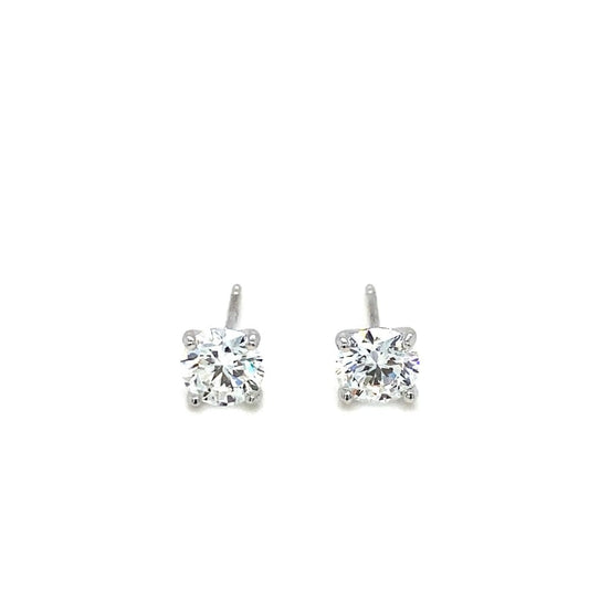 18ct White Gold Lab Diamond 1.53 ct Earrings