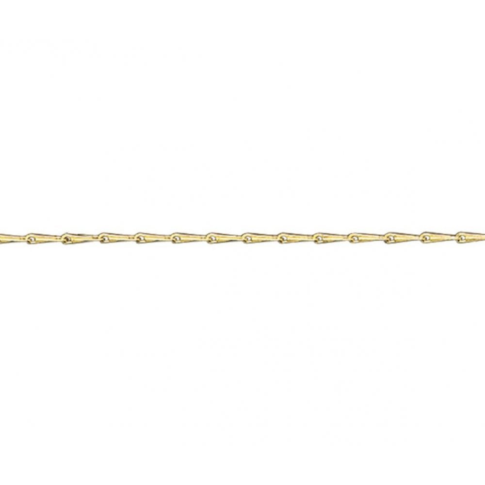 18ct Yellow Gold Hayseed 16 in Chain