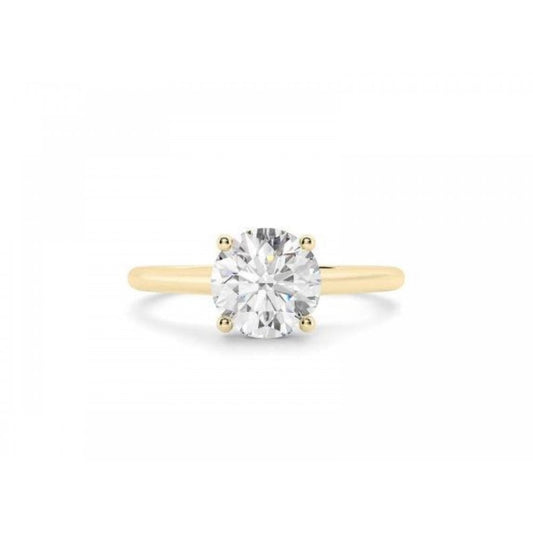 18ct YG Oval Lab Grown 1.55ct Diamond Ring