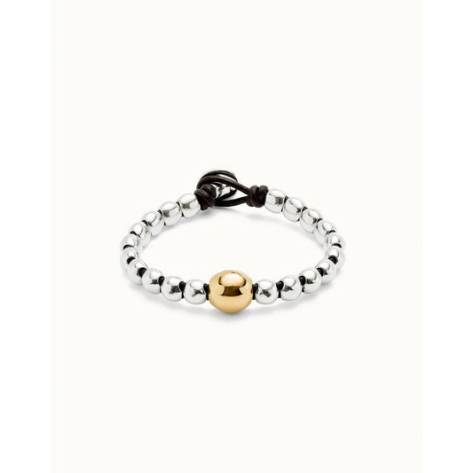 18k Gold on Silver Plated Ser Intrepida Gold Bracelet