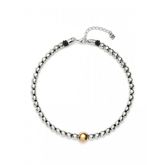 18k Gold Sterling Silver Plated Ser Intrepida Gold Necklace