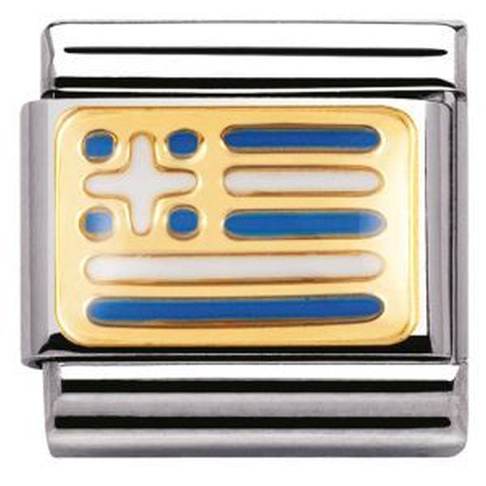 Nomination Classic Composable Greece Flag Charm