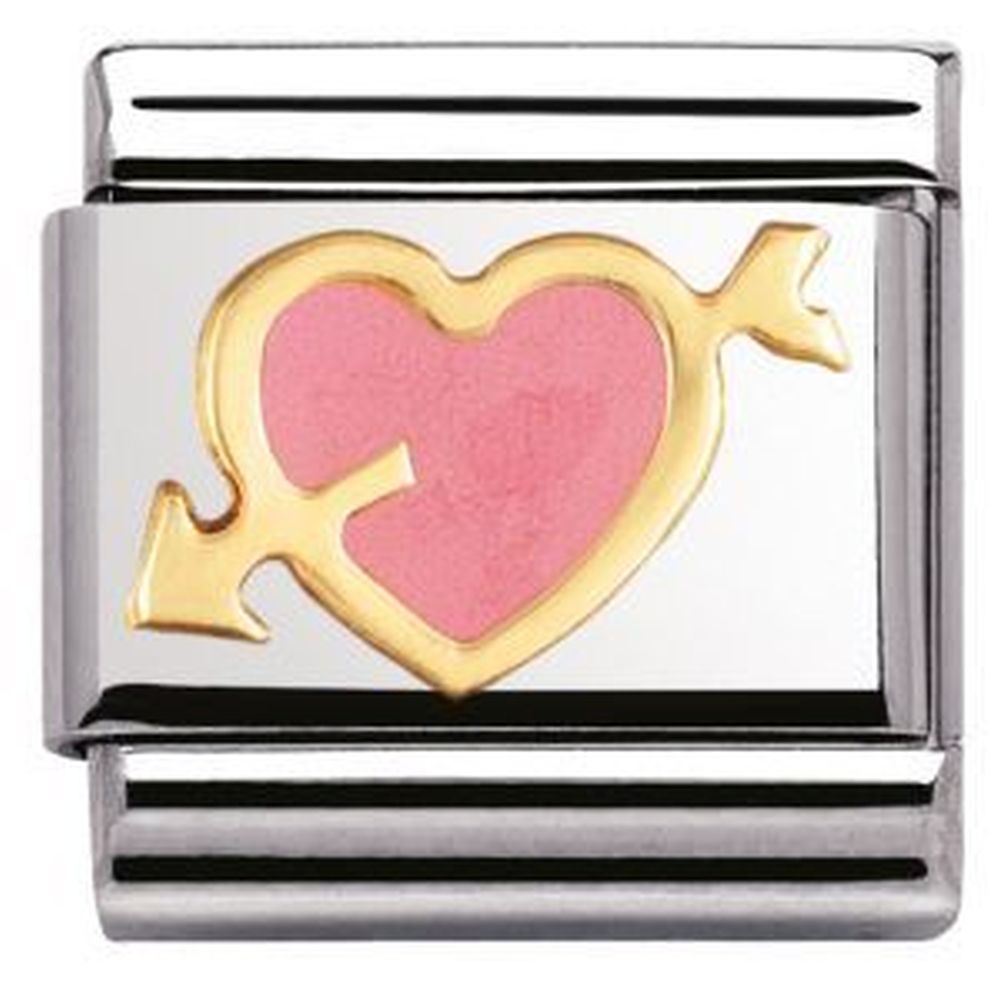 Pink heart with arrow