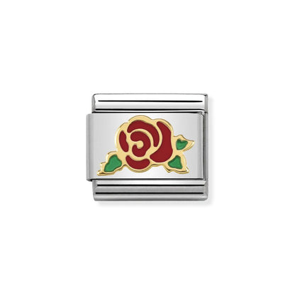 Composable Enamel Rose Charm