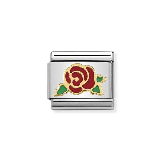 Composable Enamel Rose Charm