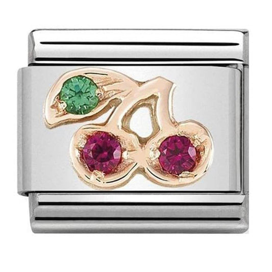 Classic Composable CZ Cherries Link