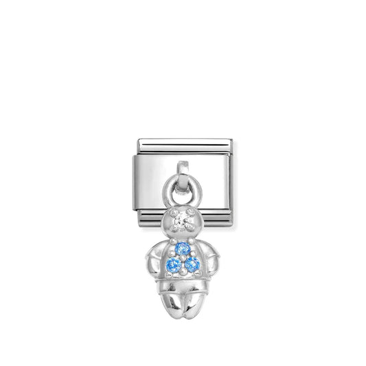 Classic Composable Blue Boy Charm