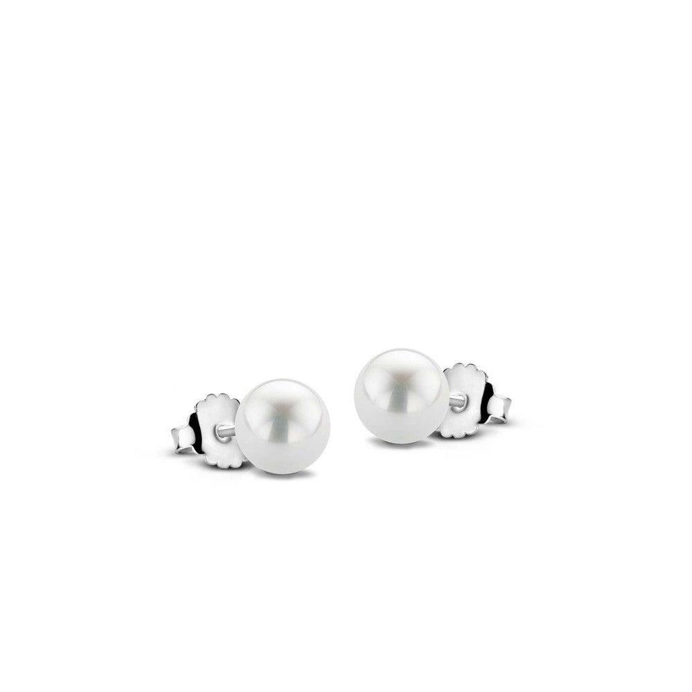 Ti Sento Pearl Stud Earrings