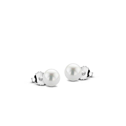Ti Sento Pearl Stud Earrings