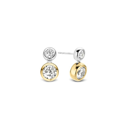 Ti Sento Earrings Gilded