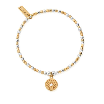 ChloBo Gold and Silver Star in Circle Bracelets