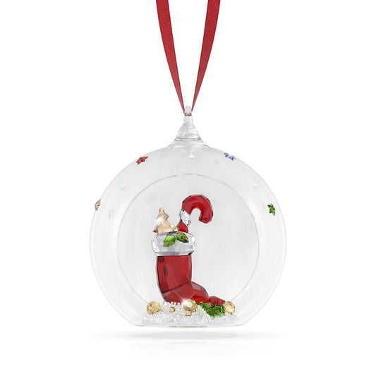 Holiday Cheers Stocking and Candy Ball Ornament