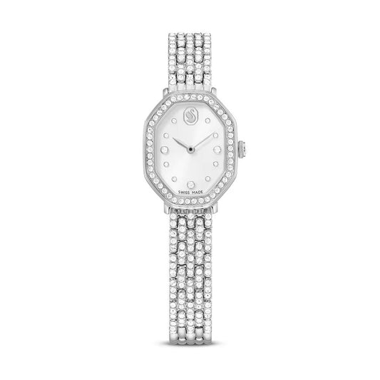Dextera octagon watch, Swiss Made, Metal bracelet