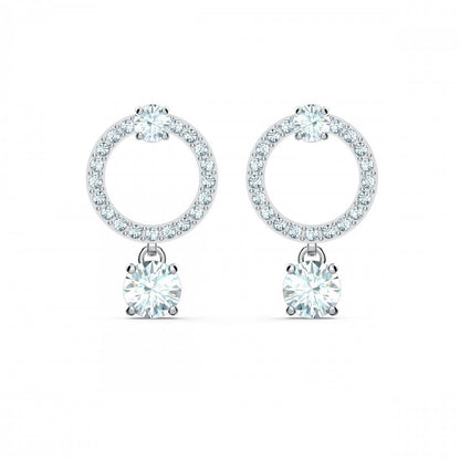 Swarovski Attract Circle Pierced Earring