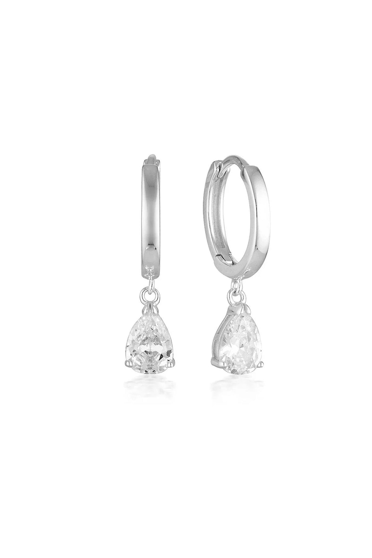 Georgini Love Is In The Air Pia Silver Hoops