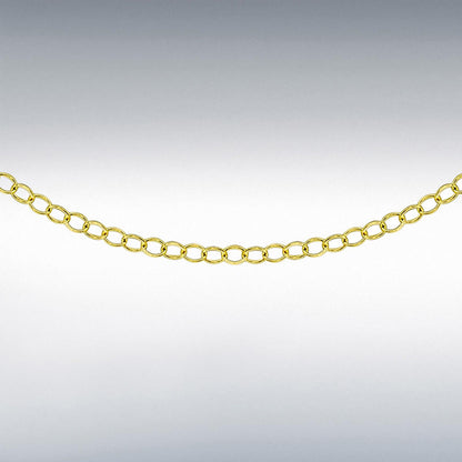 9ct 028 Trace Chain 16/18"