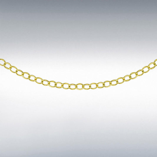 9ct 028 Trace Chain 16/18"