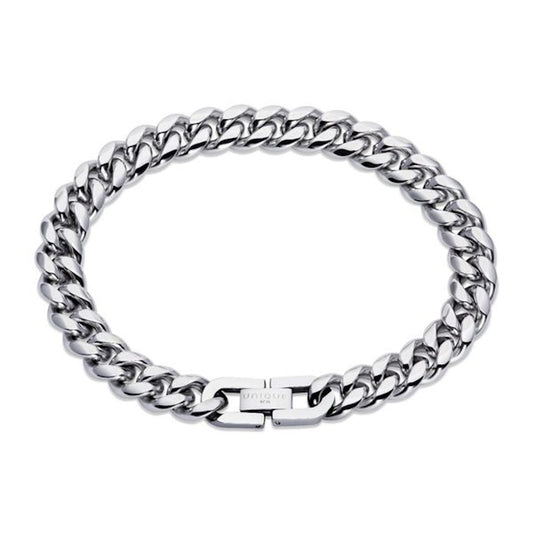 Unique Stainless Steel Polished Bracelet 21cm
