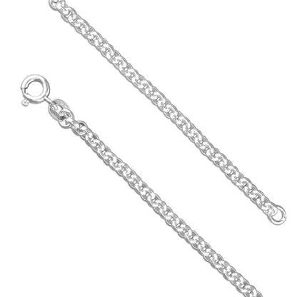 Silver Heavy Round Belcher Chain 51cm/20"