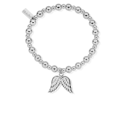 Chlobo Ball Double Angel Wing Bracelet