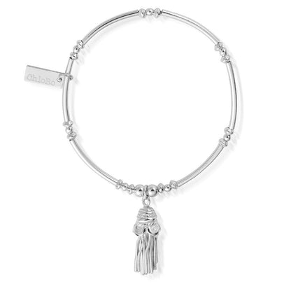 ChloBo Silver Didi Tassel Bracelet