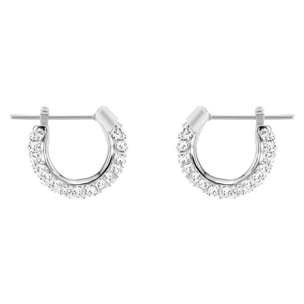 Swarovski Stone Mini Hoop Earrings
