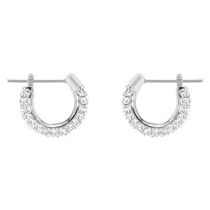 Swarovski Stone Mini Hoop Earrings