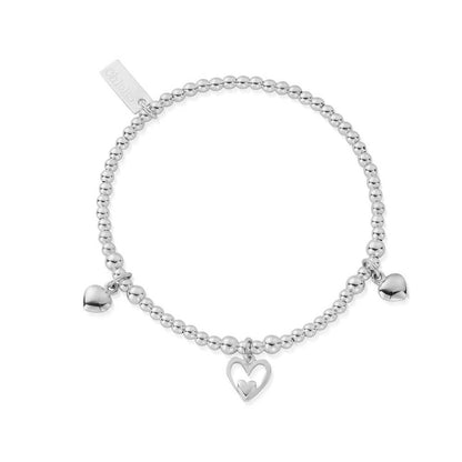 ChloBo Triple Heart  Bracelet