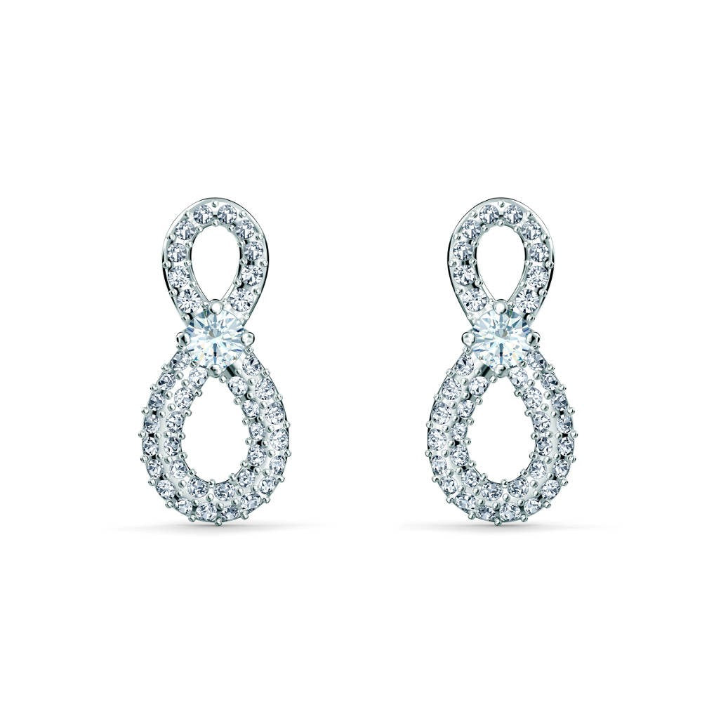 Swarovski Infinity Earrings