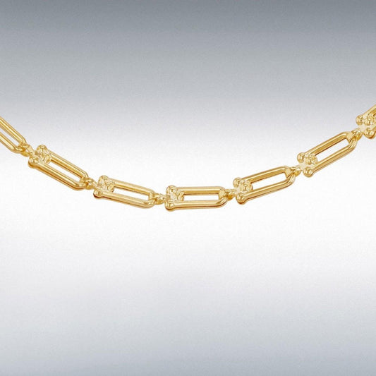 9ct Gold Mini Industrial Chain 46cm/18"