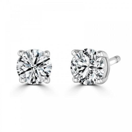 9ct WG Lab Grown Diamond 1.5ct Total Earrings