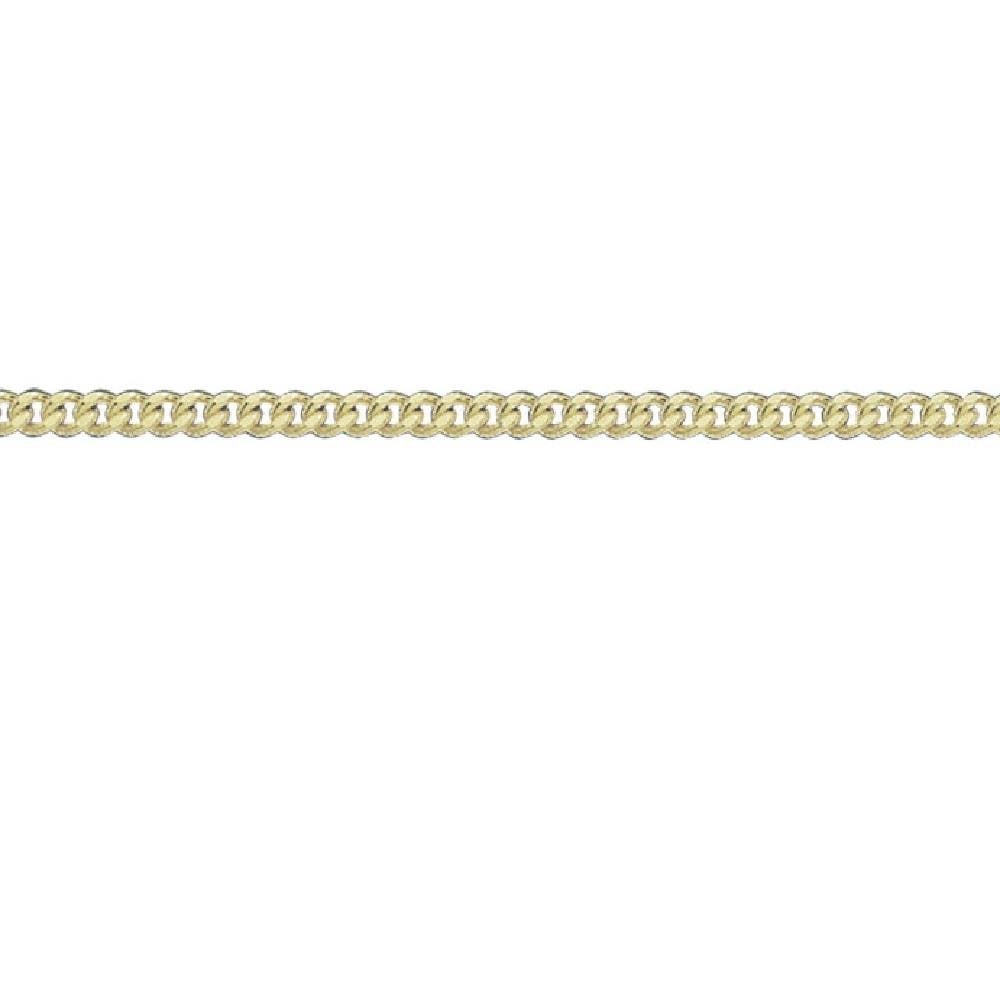 9ct Yellow Gold 28 Filed Curb Chain