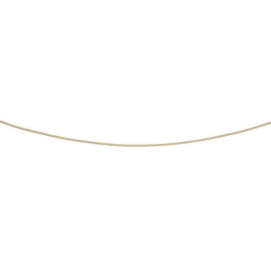 9ct Yellow Gold Curb Chain