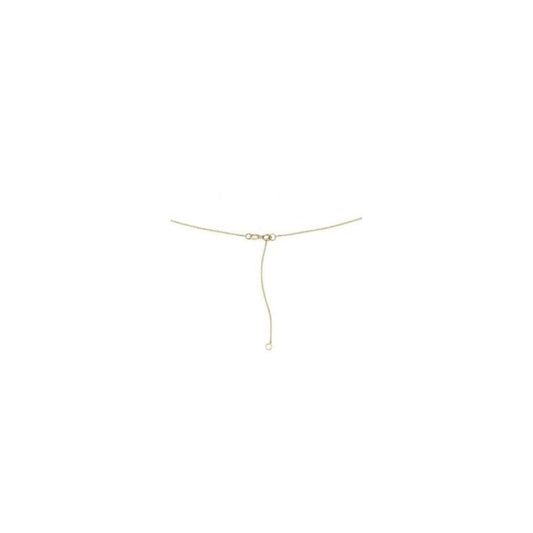 9ct Yellow Gold Diamond Cut Curb Chain 46cm